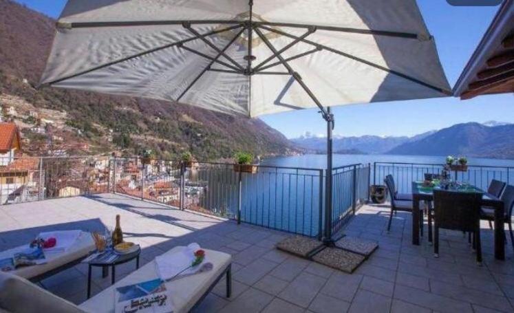 Luxury Penthouse With Big Terrace Apartment Argegno Exterior photo